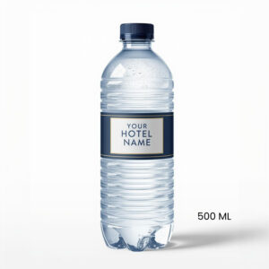 customized 500 ml water bottle (moq 50 packet)