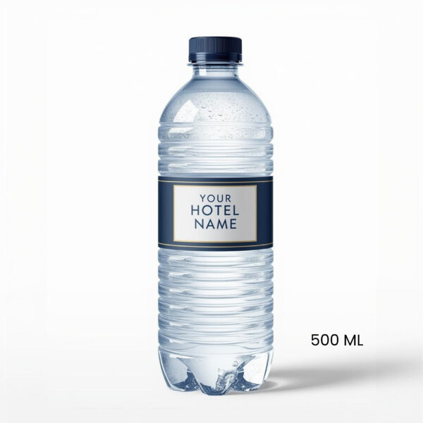 customized 500 ml water bottle (moq 50 packet)